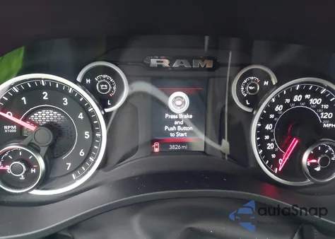 2025 Ram 1500 Tradesman 4X4 5'7 Box из США, поврежденный, VIN 1C6RRFGG2SN199522